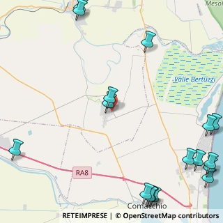 Mappa Via Donatori di Sangue, 44023 Lagosanto FE, Italia (7.05176)