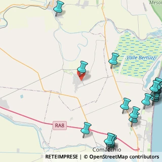 Mappa Via Donatori di Sangue, 44023 Lagosanto FE, Italia (7.0505)