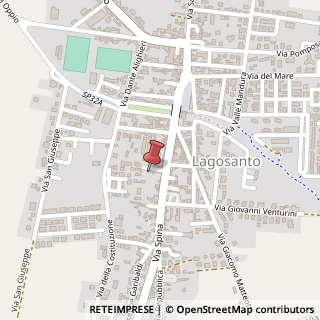 Mappa Vicolo Montegrappa, 26/A, 44023 Lagosanto, Ferrara (Emilia Romagna)