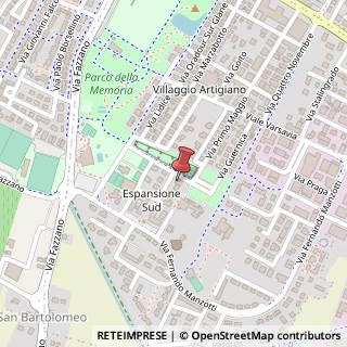 Mappa Via Sergio Gelsomini, 1, 42015 Correggio, Reggio nell'Emilia (Emilia Romagna)