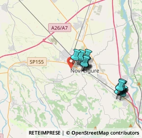 Mappa Via Sandro Pertini, 15067 Novi Ligure AL, Italia (3.75412)