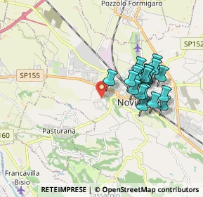 Mappa Via Sandro Pertini, 15067 Novi Ligure AL, Italia (1.61158)