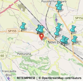 Mappa Via Sandro Pertini, 15067 Novi Ligure AL, Italia (1.94167)