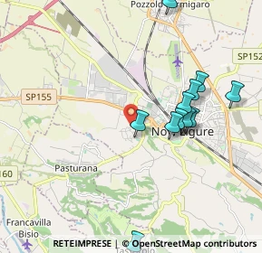 Mappa Via Sandro Pertini, 15067 Novi Ligure AL, Italia (1.99091)