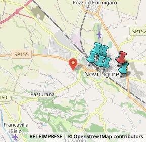 Mappa Via Sandro Pertini, 15067 Novi Ligure AL, Italia (1.87545)