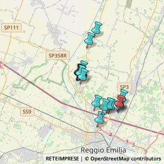 Mappa Via Pablo Neruda, 42023 Cadelbosco di Sopra RE, Italia (2.6865)