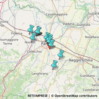 Mappa Strada Provinciale Traversetolo, 43123 Porporano PR, Italia (9.62615)