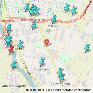 Mappa Strada Provinciale Traversetolo, 43123 Porporano PR, Italia (1.634)