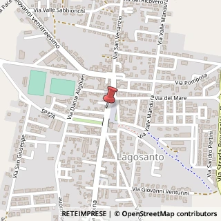 Mappa Piazza vittorio veneto 25, 44023 Lagosanto, Ferrara (Emilia Romagna)