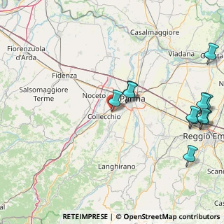 Mappa Strada Nazionale Est, 43044 Parma PR (21.11182)