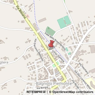 Mappa Corso Stazione, 16, 12031 Bagnolo Piemonte, Cuneo (Piemonte)