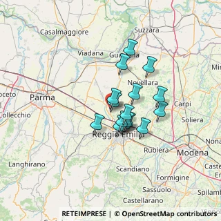 Mappa Via Martiri della Bettola, 42023 Cadelbosco di Sopra RE, Italia (9.35063)