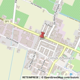 Mappa Via della zuanna 106, 41010 Soliera, Modena (Emilia Romagna)