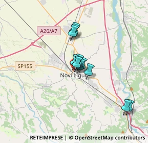 Mappa Viale Partigiani, 15067 Novi Ligure AL, Italia (2.29333)