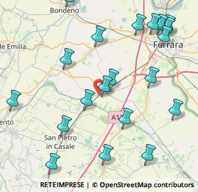 Mappa Via Giovanni Falcone, 44028 Poggio Renatico FE, Italia (10.0455)