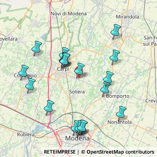 Mappa Via Giuseppe di Vittorio, 41010 Limidi MO, Italia (8.931)