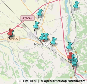 Mappa Via Trieste, 15067 Novi Ligure AL, Italia (4.65846)