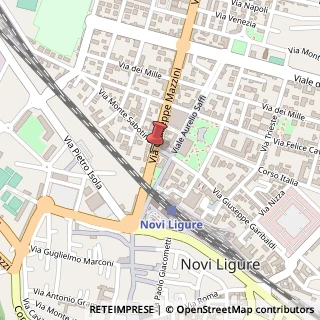 Mappa Via Mazzini, 59, 15067 Novi Ligure, Alessandria (Piemonte)