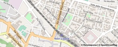 Mappa Novi Ligure