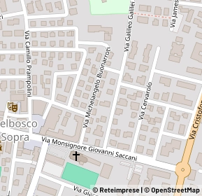 Mappa Via M. Buonarroti, 42023 Cadelbosco di Sopra RE, Italia (0.168)