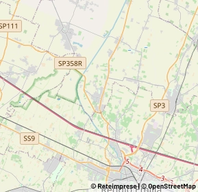 Mappa Via M. Buonarroti, 42023 Cadelbosco di Sopra RE, Italia (4.795)
