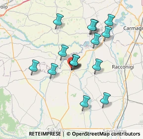 Mappa Via Della Crociata, 12033 Moretta CN, Italia (6.49533)