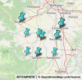 Mappa Via Della Crociata, 12033 Moretta CN, Italia (13.35526)