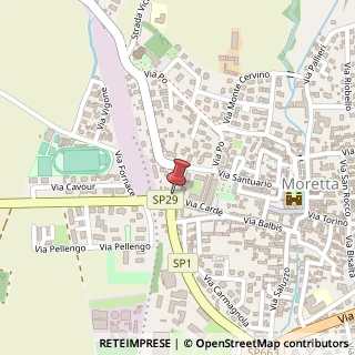 Mappa Via Card?, 1, 12033 Moretta, Cuneo (Piemonte)