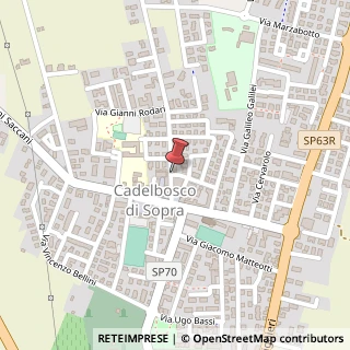 Mappa Piazza Giuseppe Garibaldi, 5, 42023 Cadelbosco di Sopra, Reggio nell'Emilia (Emilia Romagna)