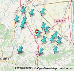 Mappa Zona Industriale, 15077 Predosa AL, Italia (7.70647)