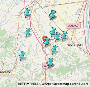 Mappa Zona Industriale, 15077 Predosa AL, Italia (6.82417)