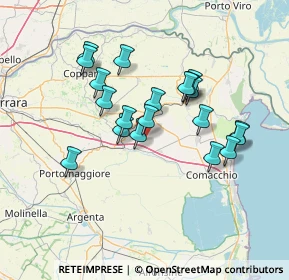 Mappa Via Pasubio, 44020 Migliaro FE, Italia (12.4365)