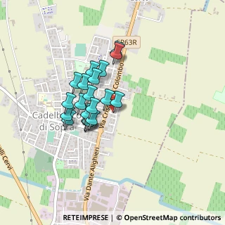 Mappa Via Enrico Terrachini, 42023 Cadelbosco di Sopra RE, Italia (0.3315)