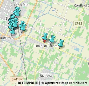 Mappa Via Carpi Ravarino, 41019 Limidi MO, Italia (2.758)