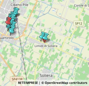 Mappa Via Carpi Ravarino, 41019 Limidi MO, Italia (3.109)