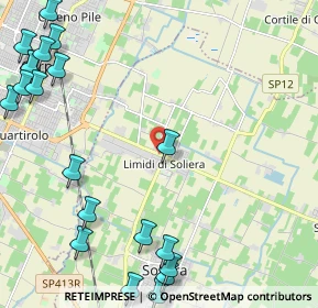 Mappa Via Carpi Ravarino, 41019 Limidi MO, Italia (3.2795)