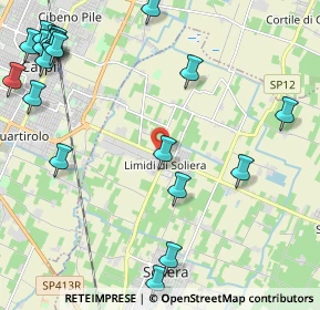 Mappa Via Carpi Ravarino, 41019 Limidi MO, Italia (3.049)