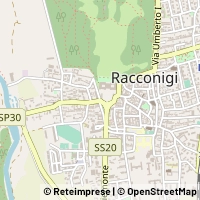Map Racconigi