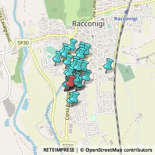 Mappa Via Fossati Giacomo, 12035 Racconigi CN, Italia (0.22759)