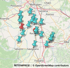 Mappa Via Fossati Giacomo, 12035 Racconigi CN, Italia (12.091)