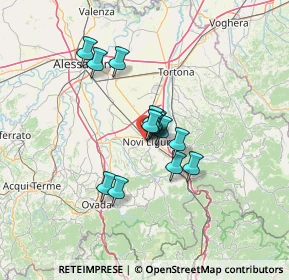 Mappa Viale Romita, 15067 Novi Ligure AL, Italia (8.94143)