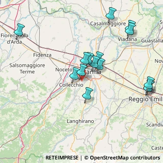Mappa Strada Vighefio, 43044 Parma PR, Italia (16.43333)