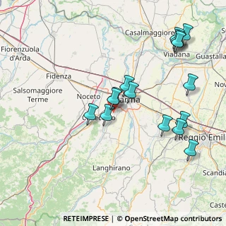 Mappa Strada Vighefio, 43044 Parma PR, Italia (17.01563)