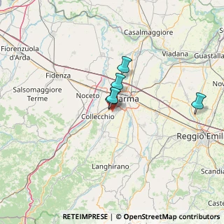 Mappa Strada Vighefio, 43044 Parma PR, Italia (42.38636)