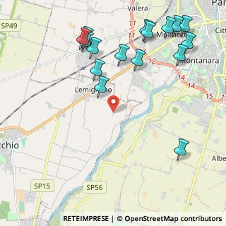 Mappa Strada Vighefio, 43044 Lemignano PR, Italia (2.66313)