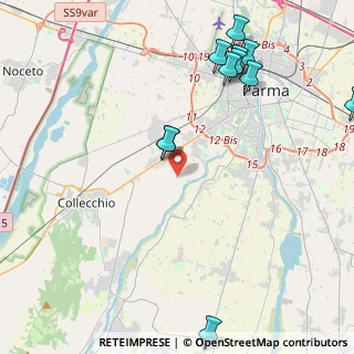 Mappa Strada Vighefio, 43044 Parma PR, Italia (5.32818)