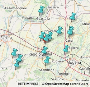 Mappa Galleria della Rocca, 42011 Bagnolo In Piano RE, Italia (15.06214)