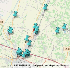 Mappa Galleria della Rocca, 42011 Bagnolo In Piano RE, Italia (4.7855)