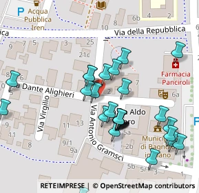 Mappa Via Martiri di Bagnolo, 42011 Bagnolo In Piano RE, Italia (0.04138)