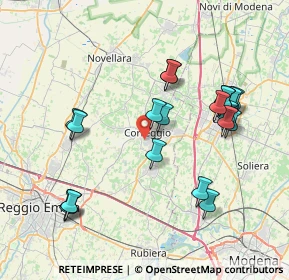Mappa , 42015 Correggio RE, Italia (8.003)